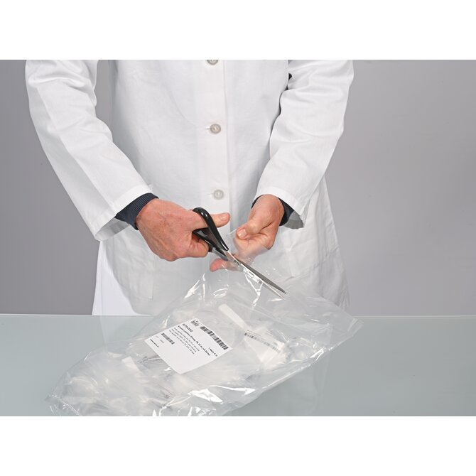 Schaufel LaboPlast®, Einweg, mit Deckel