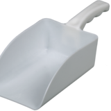 Filling scoops for foodstuffs