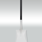 2-part shovel for foodstuffs