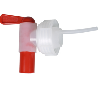 Tappo filettato con rubinetto di arresto