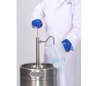 带减压阀的不锈钢安全储存容器