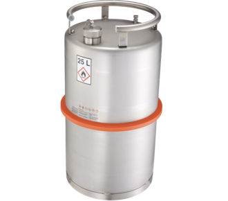 Réservoir de sécurité en inox avec agrément UN