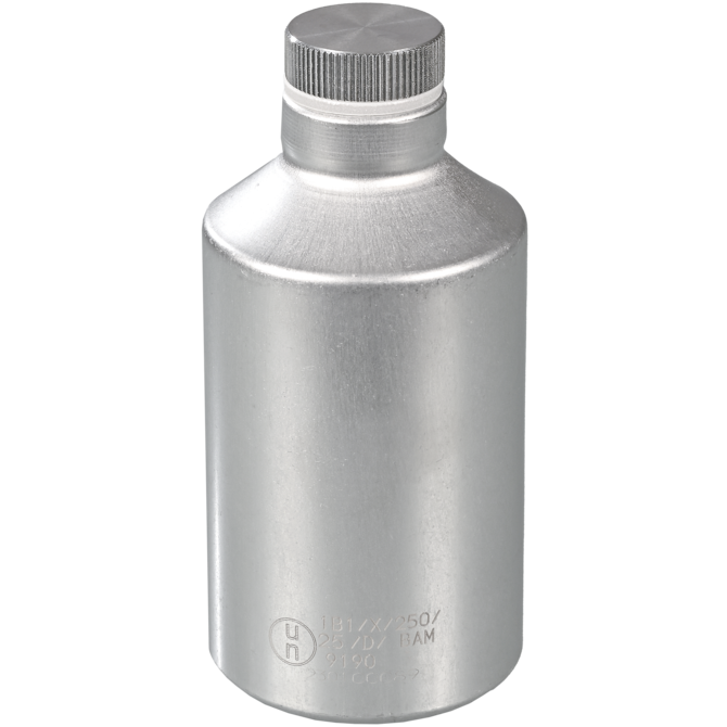 Flacon de transport aluminium UN