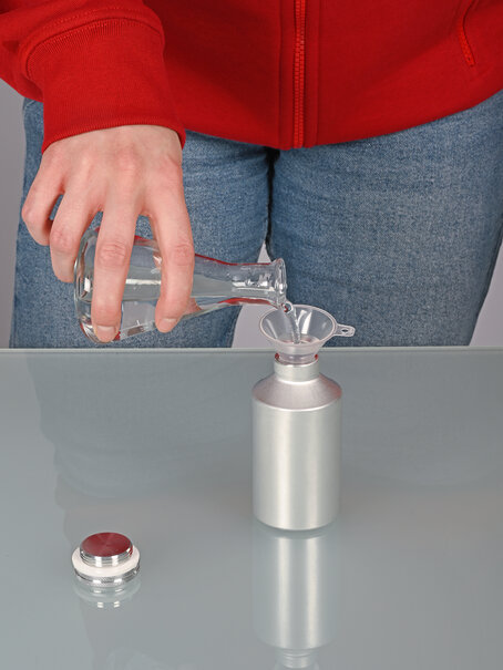 Flacon de transport aluminium UN