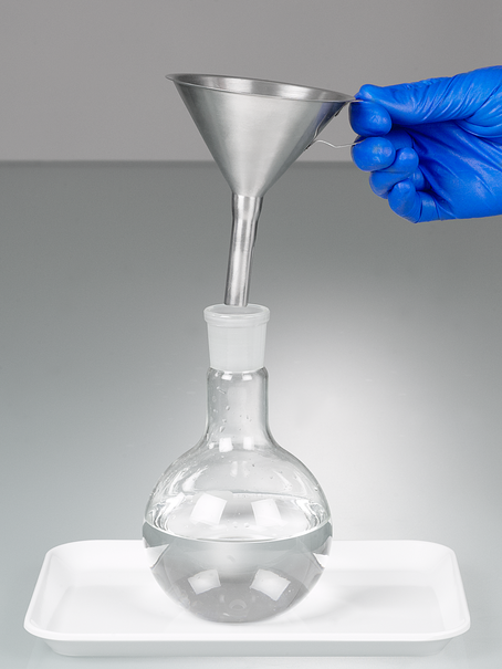 Entonnoir en acier inoxydable