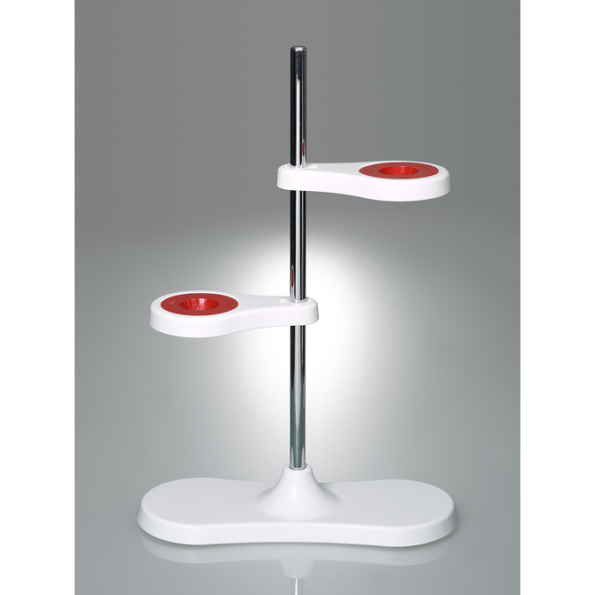 Funnel stand for two funnels