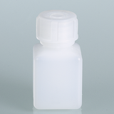 Прямоугольная бутыль с узким горлышком, квадратное основание