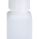 Прямоугольная бутыль с узким горлышком, квадратное основание