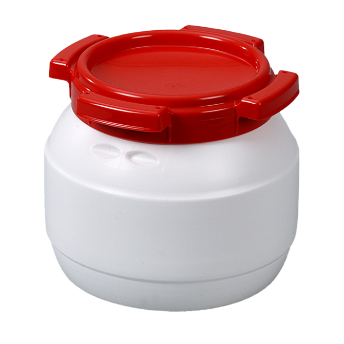 Réservoir à col large, réservoir d'évacuation des déchets