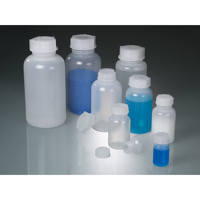 Botella de cuello ancho LDPE